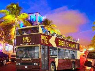 Big Bus Miami: Sightseeing Tour by Night