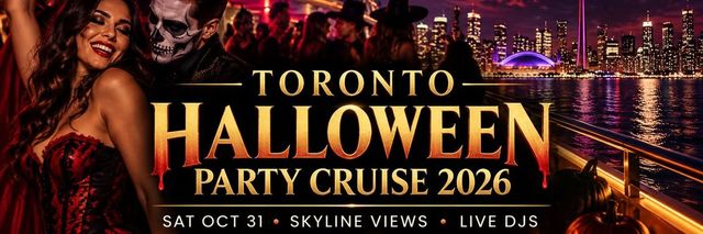 Toronto Halloween Party Cruise 2026 | Halloween Events Toronto