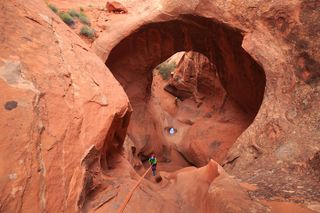 Moab Robber's Roost Canyoneering Adventure