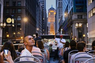Chicago Sunset Tour by Open-Top Bus with Live Guide