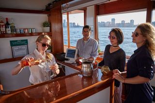 New York City Day Cruise by Statue of Liberty on Small Yacht