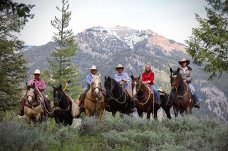 Teton View Horse Riding with Lunch