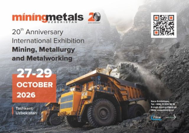 20th Anniversary International Exhibition - MiningMetals Uzbekistan 2026