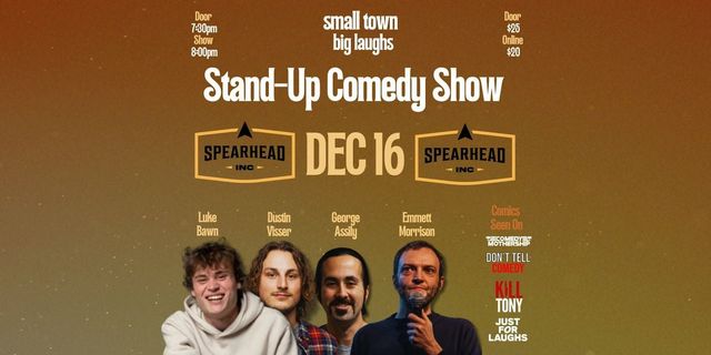 Small Town, Big Laughs – Live Stand-Up Comedy in Kingston