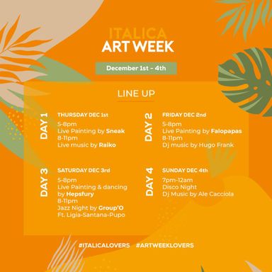 Celebrate Miami Art Week at Italica Midtown with Electrifying Multi-Day Lineup of Events