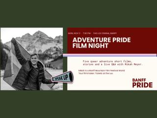 Adventure Pride Film Night with Mikah Meyer