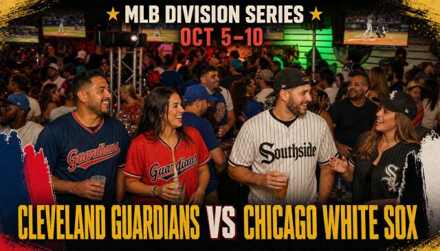 Sox vs Guardians MLB Division Series at Grails