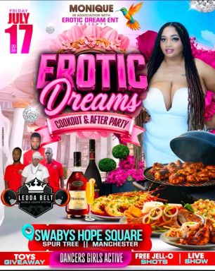 Erotic Dreams Cook out and After Party