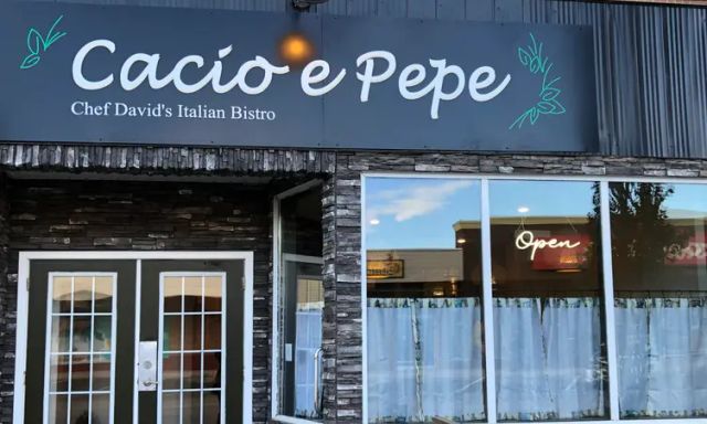 Chef David's Cacio e Pepe Italian Bistro