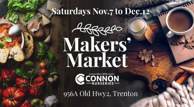 Connon Nurseries Makers Market Trenton