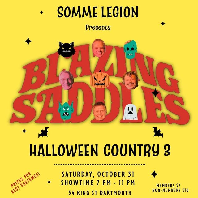 Blazing Saddles Halloween Party