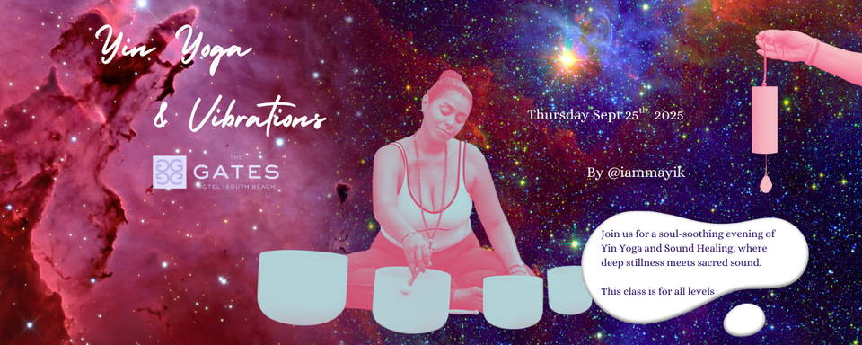 Yin Flow & Vibrations Journey at The Gates Hotel South Beach