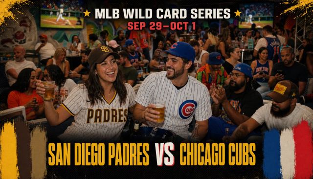 Cubs vs Padres MLB Wild Card Series at Grails