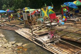 Bamboo River Rafting With Limestone Massage From Negril