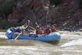 Fisher Towers Half-Day Rafting Day Trip from Moab