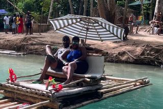 Private Bamboo Rafting and Horseback Riding from Ocho Rios