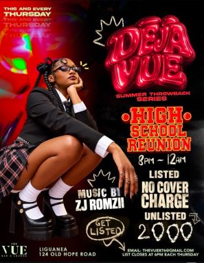Deja Vue Summer Throwback Series High School Reunion