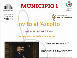 Invito all'ascolto - Itinerari Romantici