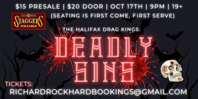 The Halifax Drag Kings: Deadly Sins