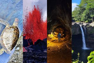 Hawaii Volcanoes, Waterfalls, Beaches & Hilo Highlights Day Tour