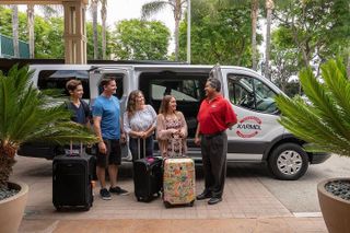 Private Van Airport Departure Transfer: Anaheim Resort Area to LAX Airport