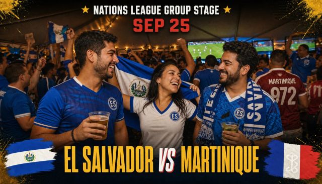 El Salvador vs Martinique