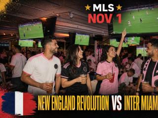 New England Revolution vs Inter Miami CF Watch Party