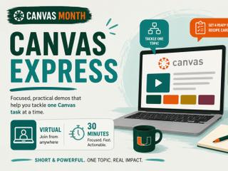 💻 Canvas Express: Course Structure & Module Design (Virtual)