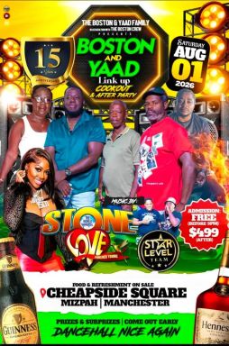 Boston And Yaad Link up Cookout & After Party