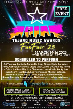 TEJANO MUSIC AWARDS FAN FAIR 2024 @ Hemisfair