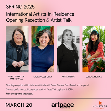 International Artists-in-Residence Opening Reception & Artist Talk