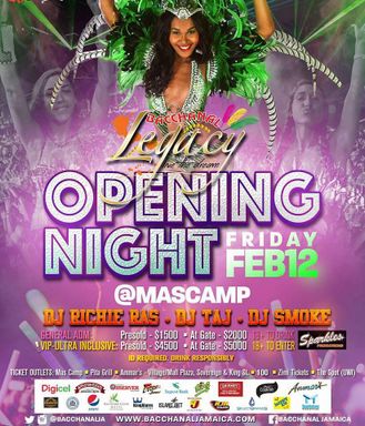 Bacchanal Opening Night