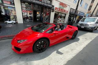 20-Minute Driving Tour: Hollywood to Sunset Blvd in a Lamborghini