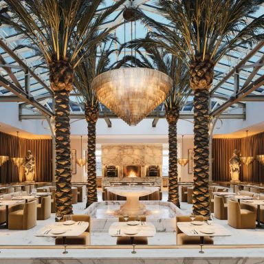 The Palm Court at RH San Francisco