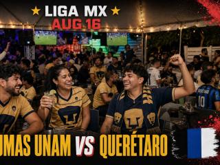 Pumas UNAM vs Querétaro
