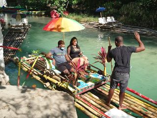 Bamboo Rafting and horseback