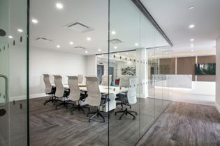 Boardroom in North Vancouver at Harbourfront Business Centre