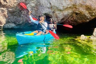 Emerald Cave Half-Day Kayak Tour, a Triple Cave Adventure
