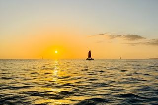 Waikiki Sunset Cruise and Iconic Views with Swimming