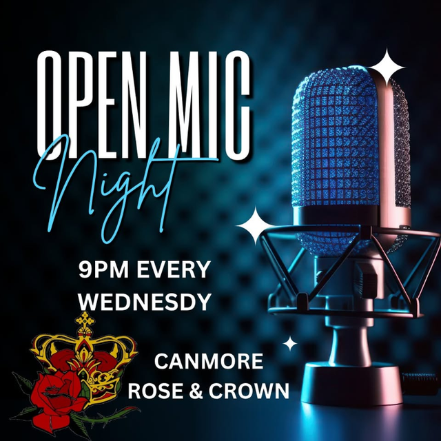 Open Mic / Jam Night at The Canmore Rose & Crown