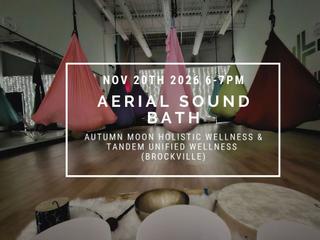 Aerial Sound Bath Immersion (By Autumn Moon Holistic Wellness)