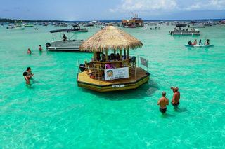 Original Cruisin' Tikis 3hr Crab Island Sandbar Adventure
