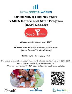 YMCA Hiring Fair