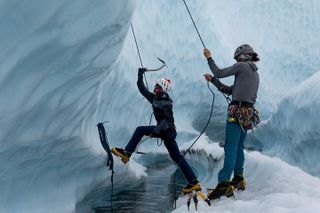 Matanuska Glacier Backcountry Ice Climb