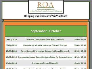 RQA - Compliance with the Informed Consent Process