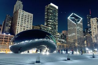 Chicago in Spanish. Architecture. Mafia, Interiors, Underground