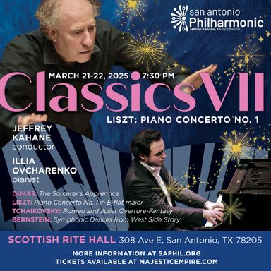 CLASSICS VII – ILLIA OVCHARENKO – CONDUCTOR: JEFFREY KAHANE