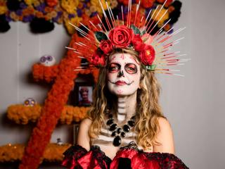 Sugar Skulls + Marigolds