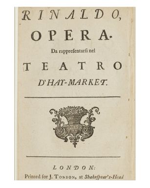 L’ITALIANA A LONDRA: opera to the conquest of the English audiences