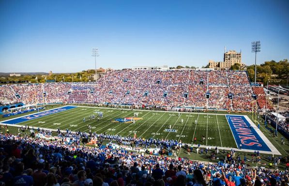 Iowa State Cyclones at Kansas Jayhawks Football